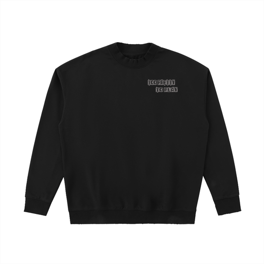 Drop Shoulder Crewneck Sweatshirt