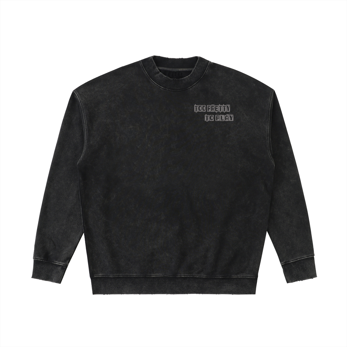 Drop Shoulder Crewneck Sweatshirt